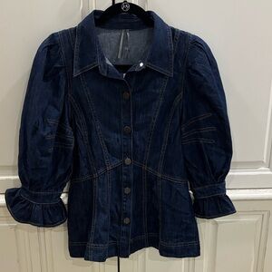 NWT Denim Top from Anthropologie Size S